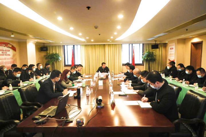 集团领导赴尊龙凯时创新公司宣讲党的十九届五中全会、省委十一届八次全会精神
